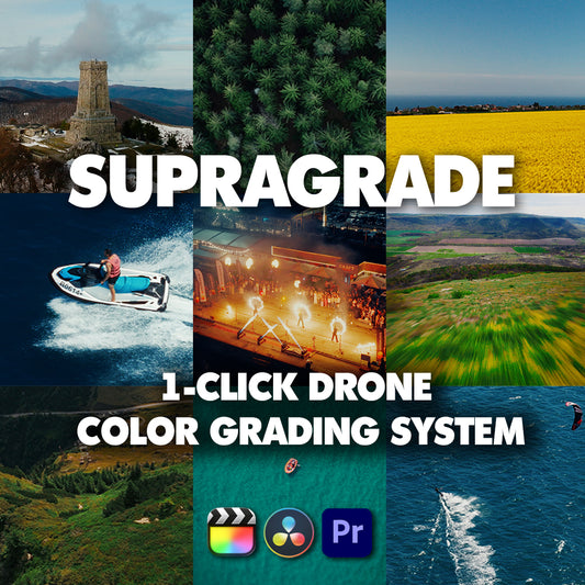 SupraGrade | 1-Click Cinematic Color for Drone Footage