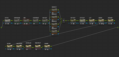 Absolute Movie SLOG-3 PowerGrade (Davinci Resolve)