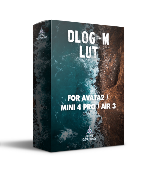 DJI Avata 2/ Mini 4 Pro / Air3 DLOG-M LUT