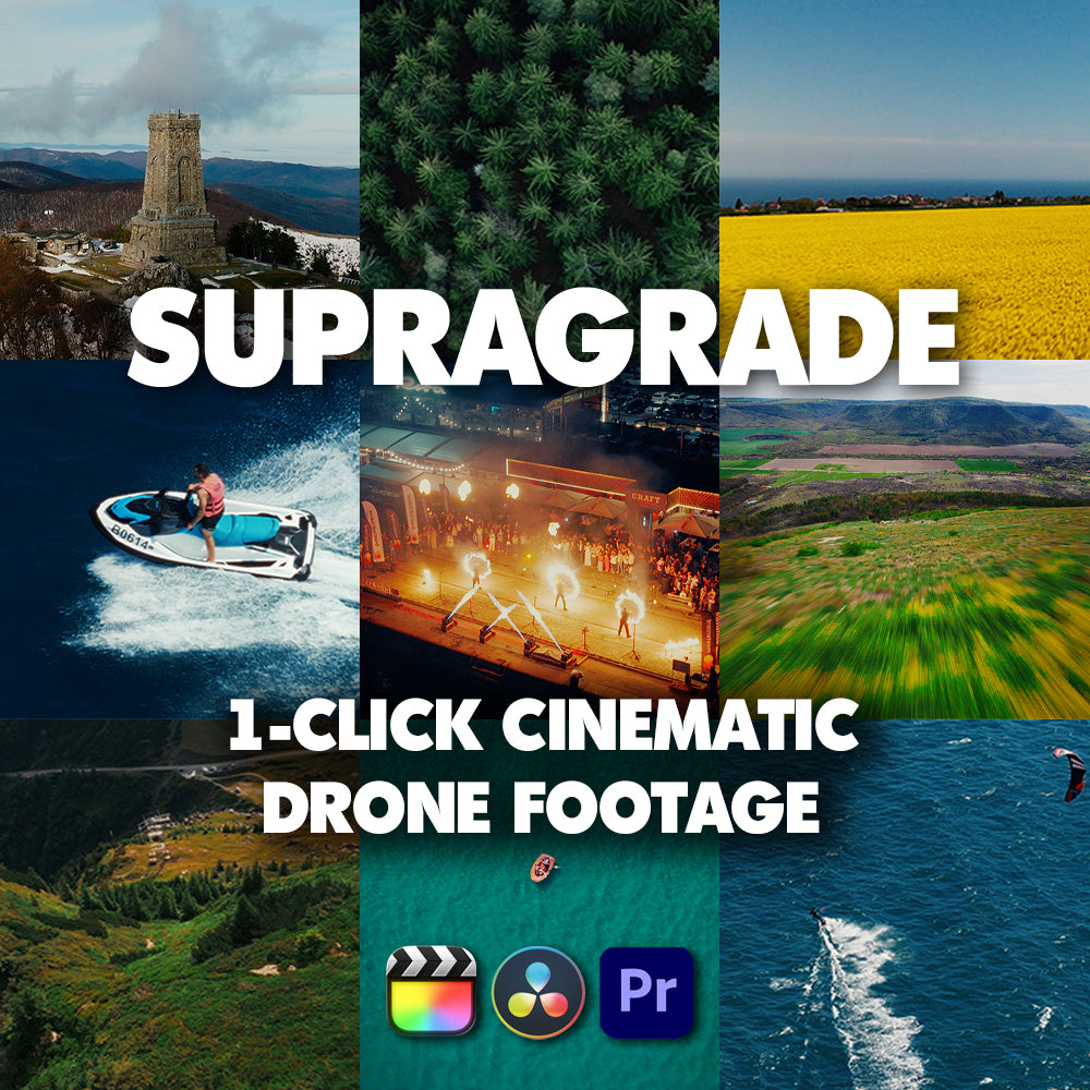 SupraGrade | 1-Click Cinematic Drone Footage